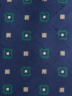 Alvaro Moreno Corbatas|Corbatas|CORBATA JACQUARD MF Azul Marino