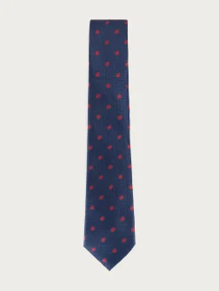 Alvaro Moreno Corbatas|Corbatas|CORBATA JACQUARD MF Azul Marino