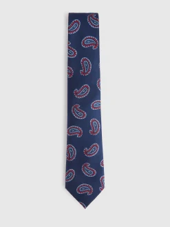 Alvaro Moreno Corbatas|Corbatas|CORBATA JACQUARD MF Azul Marino