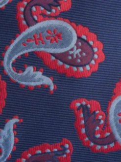 Alvaro Moreno Corbatas|Corbatas|CORBATA JACQUARD MF Azul Marino