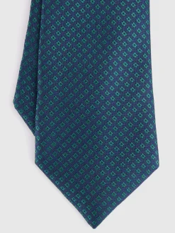 Alvaro Moreno Corbatas|Corbatas|CORBATA JACQUARD MF Azul Marino