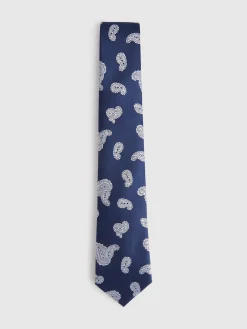 Alvaro Moreno Corbatas|Corbatas|CORBATA JACQUARD MF Azul Marino