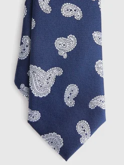 Alvaro Moreno Corbatas|Corbatas|CORBATA JACQUARD MF Azul Marino