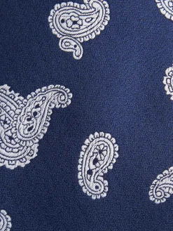 Alvaro Moreno Corbatas|Corbatas|CORBATA JACQUARD MF Azul Marino