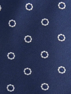 Alvaro Moreno Corbatas|Corbatas|CORBATA JACQUARD MF Azul Marino