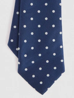 Alvaro Moreno Corbatas|Corbatas|CORBATA JACQUARD MF Azul Marino