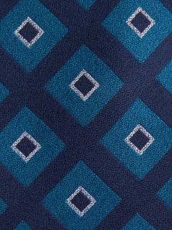 Alvaro Moreno Corbatas|Corbatas|CORBATA JACQUARD MF Azul Marino