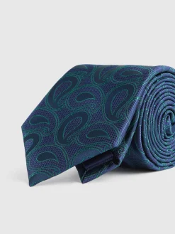 Alvaro Moreno Corbatas|Corbatas|CORBATA JACQUARD MF Azul Marino