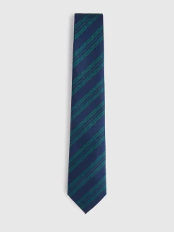 Alvaro Moreno Corbatas|Corbatas|CORBATA JACQUARD MF Azul Marino