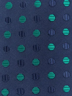 Alvaro Moreno Corbatas|Corbatas|CORBATA JACQUARD MF Azul Marino
