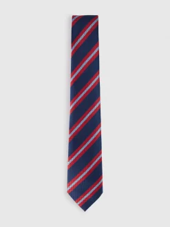 Alvaro Moreno Corbatas|Corbatas|CORBATA JACQUARD MF Azul Marino