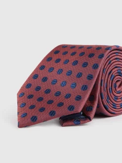 Alvaro Moreno Corbatas|Corbatas|CORBATA JACQUARD MF Azul Marino
