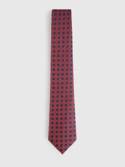 Alvaro Moreno Corbatas|Corbatas|CORBATA JACQUARD MF Azul Marino