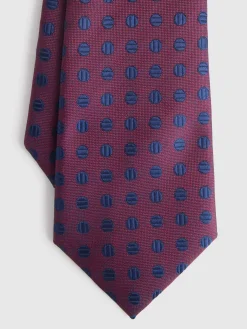 Alvaro Moreno Corbatas|Corbatas|CORBATA JACQUARD MF Azul Marino