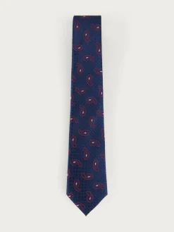 Alvaro Moreno Corbatas|Corbatas|CORBATA JACQUARD MF Azul Marino