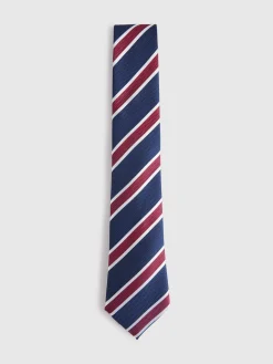 Alvaro Moreno Corbatas|Corbatas|CORBATA JACQUARD MF Azul Marino