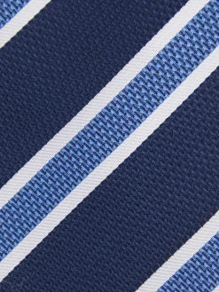 Alvaro Moreno Corbatas|Corbatas|CORBATA JACQUARD MF Azul Marino