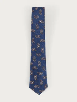 Alvaro Moreno Corbatas|Corbatas|CORBATA JACQUARD MF Azul Marino