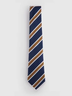 Alvaro Moreno Corbatas|Corbatas|CORBATA JACQUARD MF Azul Marino