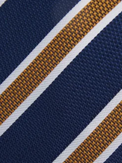 Alvaro Moreno Corbatas|Corbatas|CORBATA JACQUARD MF Azul Marino