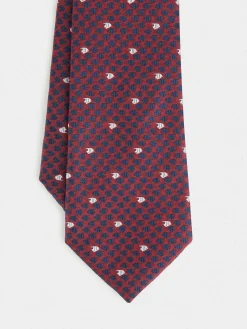 Alvaro Moreno Corbatas|Corbatas|CORBATA JACQUARD MF Burdeos