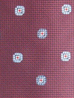 Alvaro Moreno Corbatas|Corbatas|CORBATA JACQUARD MF Burdeos