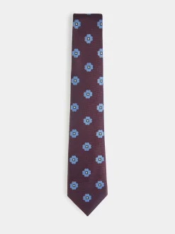 Alvaro Moreno Corbatas|Corbatas|CORBATA JACQUARD MF Burdeos