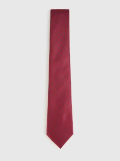 Alvaro Moreno Corbatas|Corbatas|CORBATA JACQUARD MF Burdeos