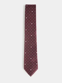 Alvaro Moreno Corbatas|Corbatas|CORBATA JACQUARD MF Burdeos