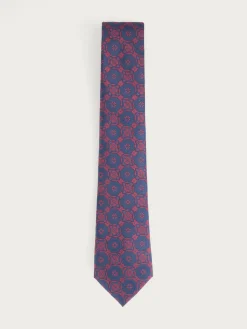 Alvaro Moreno Corbatas|Corbatas|CORBATA JACQUARD MF Burdeos