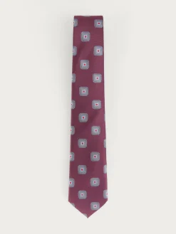 Alvaro Moreno Corbatas|Corbatas|CORBATA JACQUARD MF Burdeos