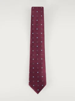 Alvaro Moreno Corbatas|Corbatas|CORBATA JACQUARD MF Burdeos