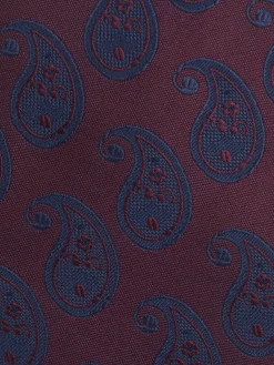 Alvaro Moreno Corbatas|Corbatas|CORBATA JACQUARD MF Burdeos