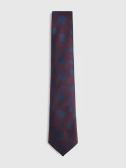 Alvaro Moreno Corbatas|Corbatas|CORBATA JACQUARD MF Burdeos