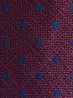 Alvaro Moreno Corbatas|Corbatas|CORBATA JACQUARD MF Burdeos