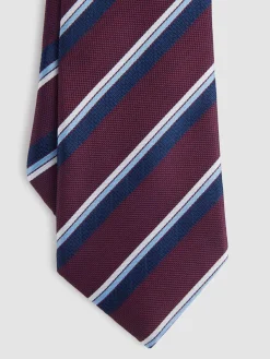 Alvaro Moreno Corbatas|Corbatas|CORBATA JACQUARD MF Burdeos