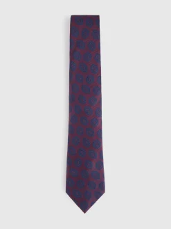 Alvaro Moreno Corbatas|Corbatas|CORBATA JACQUARD MF Burdeos