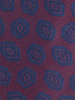 Alvaro Moreno Corbatas|Corbatas|CORBATA JACQUARD MF Burdeos