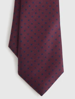 Alvaro Moreno Corbatas|Corbatas|CORBATA JACQUARD MF Burdeos