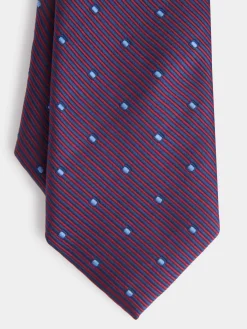 Alvaro Moreno Corbatas|Corbatas|CORBATA JACQUARD MF Burdeos