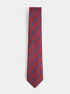Alvaro Moreno Corbatas|Corbatas|CORBATA JACQUARD MF Rojo