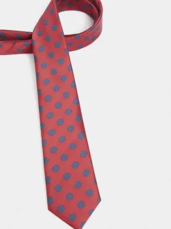 Alvaro Moreno Corbatas|Corbatas|CORBATA JACQUARD MF Rojo