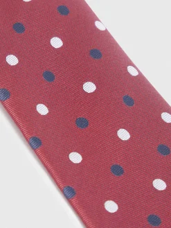 Alvaro Moreno Corbatas|Corbatas|CORBATA JACQUARD MF Rojo