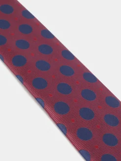 Alvaro Moreno Corbatas|Corbatas|CORBATA JACQUARD MF Rojo