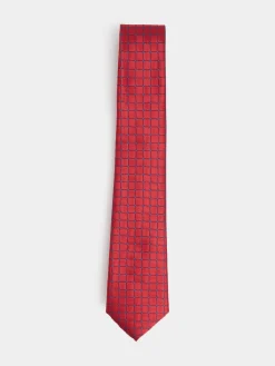 Alvaro Moreno Corbatas|Corbatas|CORBATA JACQUARD MF Rojo