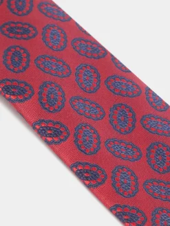 Alvaro Moreno Corbatas|Corbatas|CORBATA JACQUARD MF Rojo