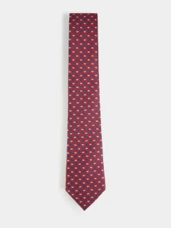 Alvaro Moreno Corbatas|Corbatas|CORBATA JACQUARD MF Rojo