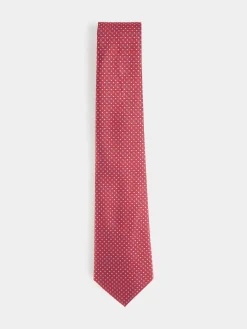 Alvaro Moreno Corbatas|Corbatas|CORBATA JACQUARD MF Rojo