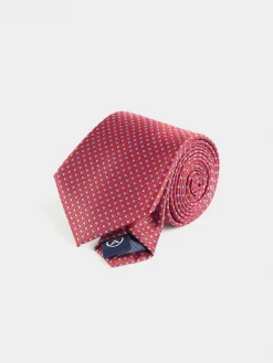 Alvaro Moreno Corbatas|Corbatas|CORBATA JACQUARD MF Rojo