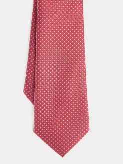 Alvaro Moreno Corbatas|Corbatas|CORBATA JACQUARD MF Rojo